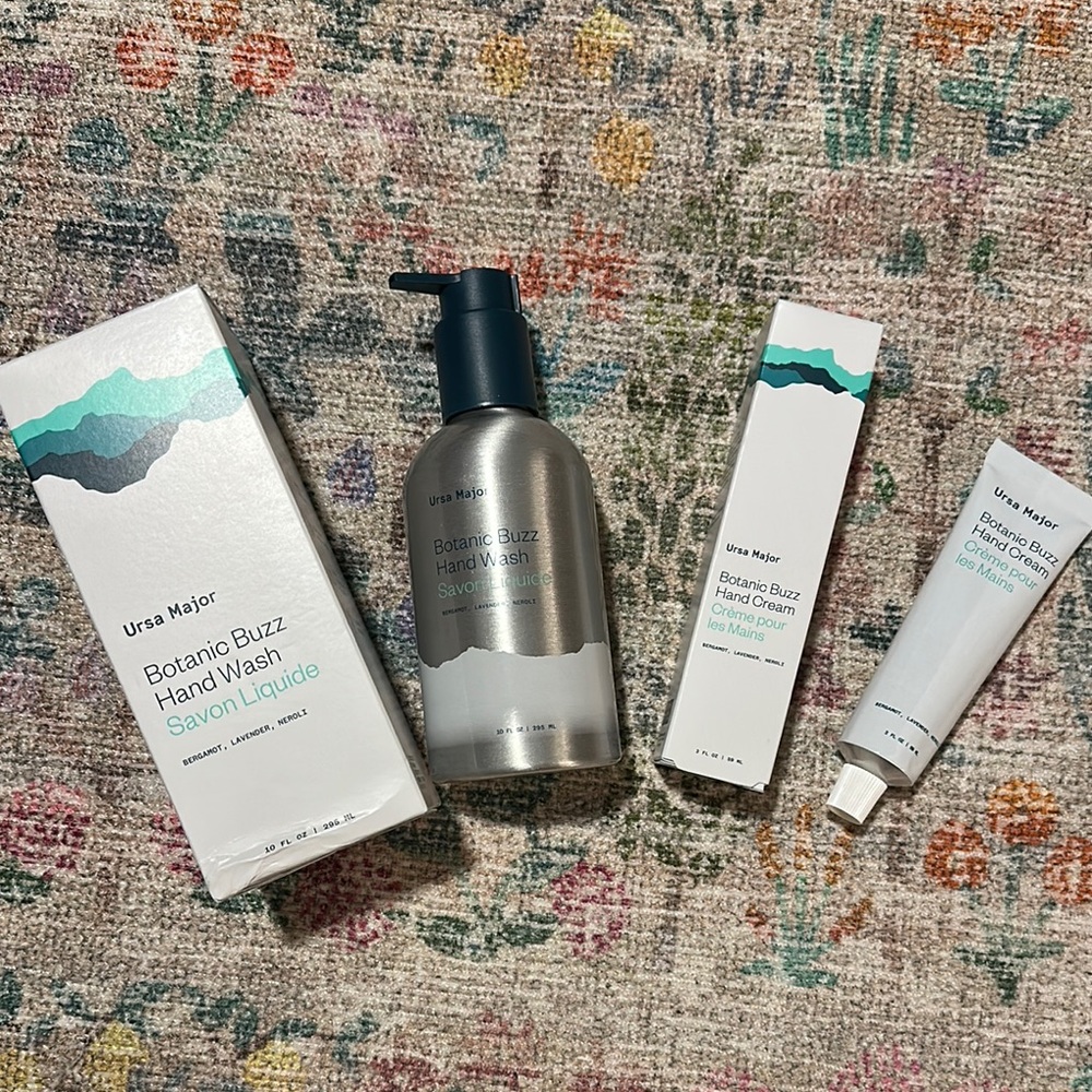 Silver Cleanser and Exfoliant for Skincare Set